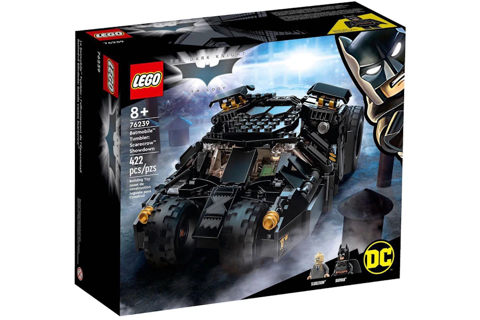 LEGO Batman Batmobile Tumbler: Scarecrow Showdown Set 76239 Black