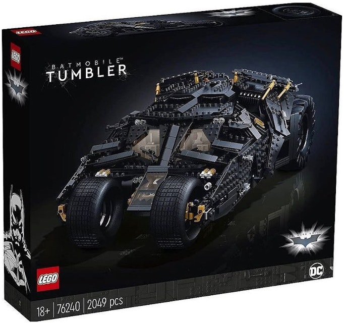 mandskab distrikt måle LEGO Batman Batmobile Tumbler Set 76240 Black - FW21 - US