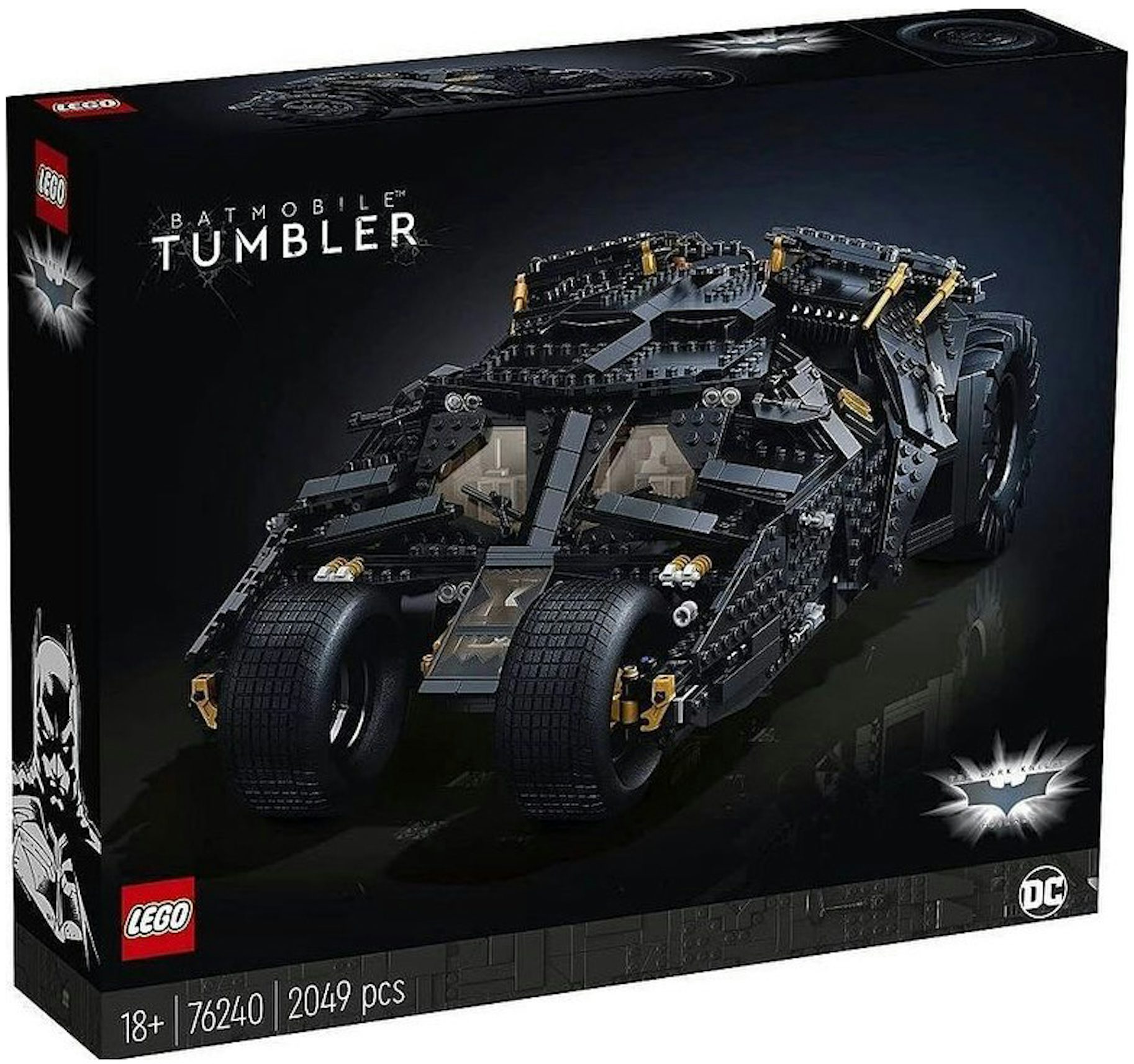 LEGO Batman Batmobile Tumbler Set 76240 Black - FW21 - US
