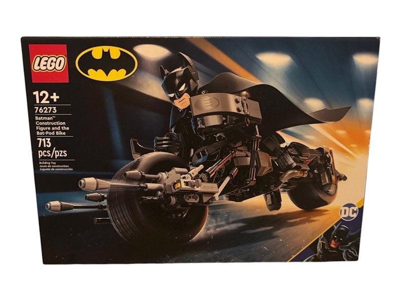 BATMAN & BAT-POD フィギュアセット LEGO Batman Construction Figure and the Bat-Pod Bike Set 76273 - JP