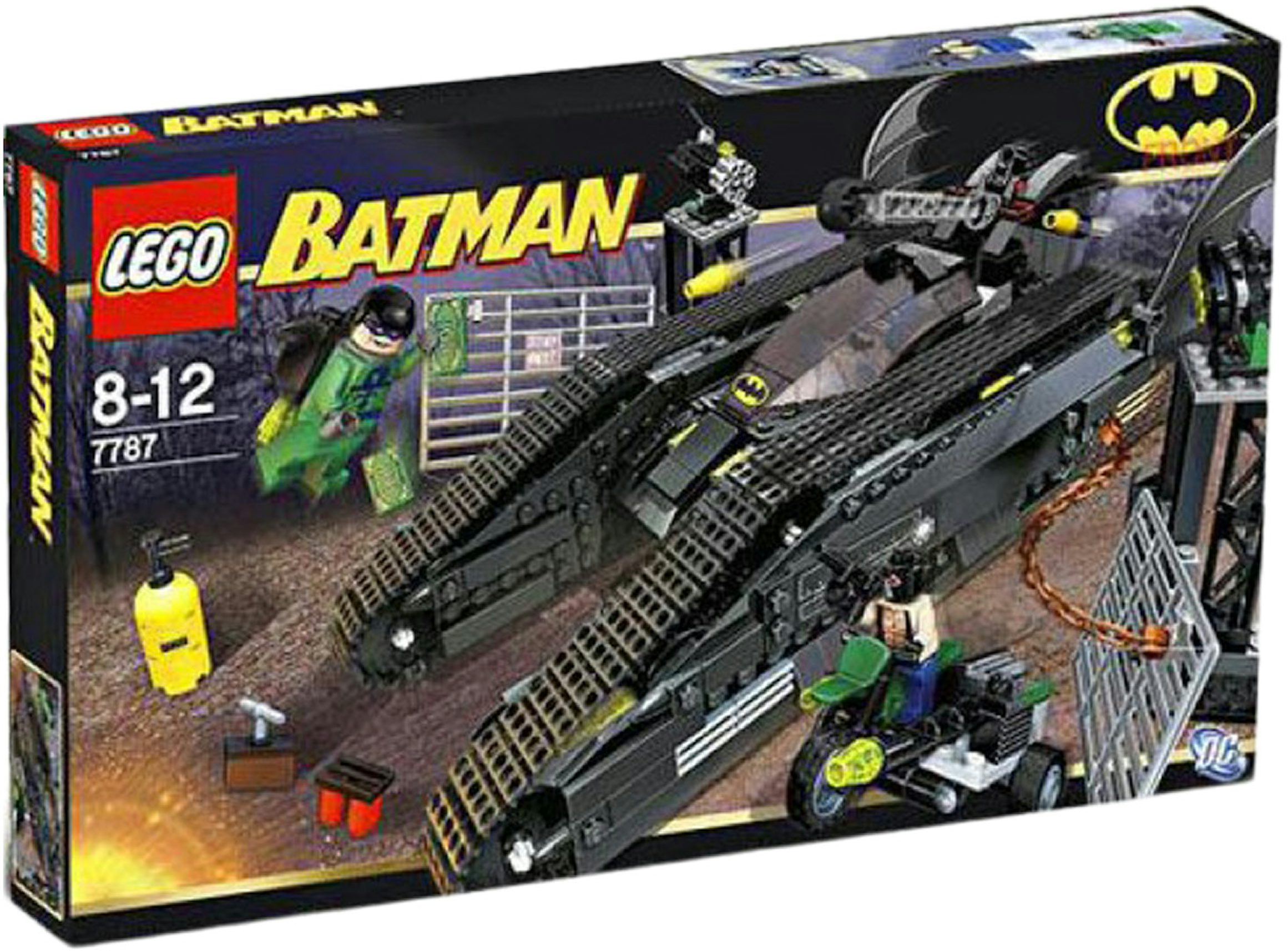 LEGO Batman The Bat Tank: Riddler & Bane's Hideout Set 7787 - US