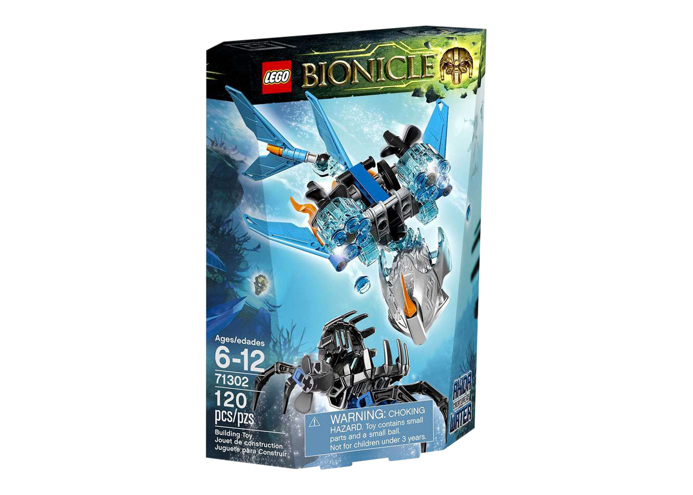 LEGO Bionicle Akida Creature of Water Set 71302 - US