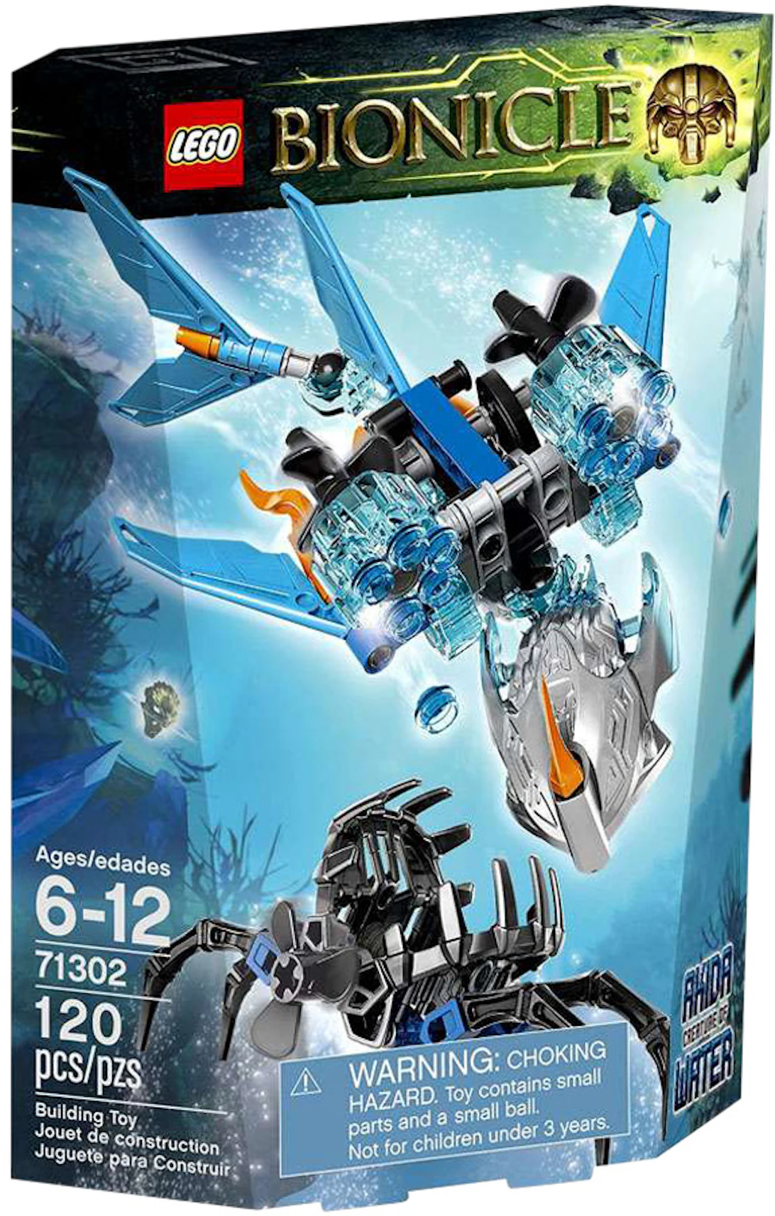 LEGO Bionicle Akida Creature of Water Set 71302 - JP