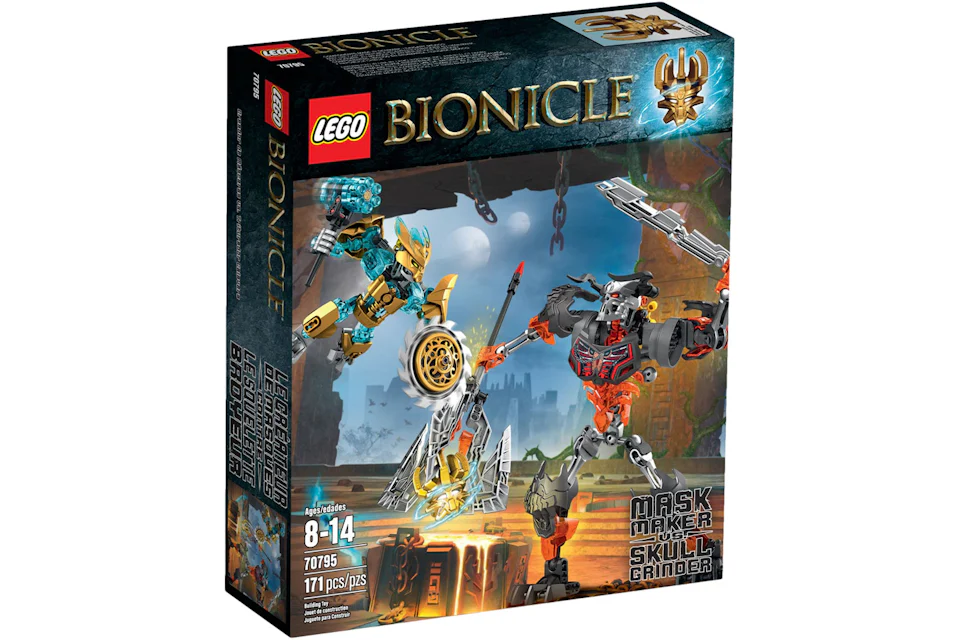 LEGO Bionicle Mask Maker vs. Skull Grinder Set 70795
