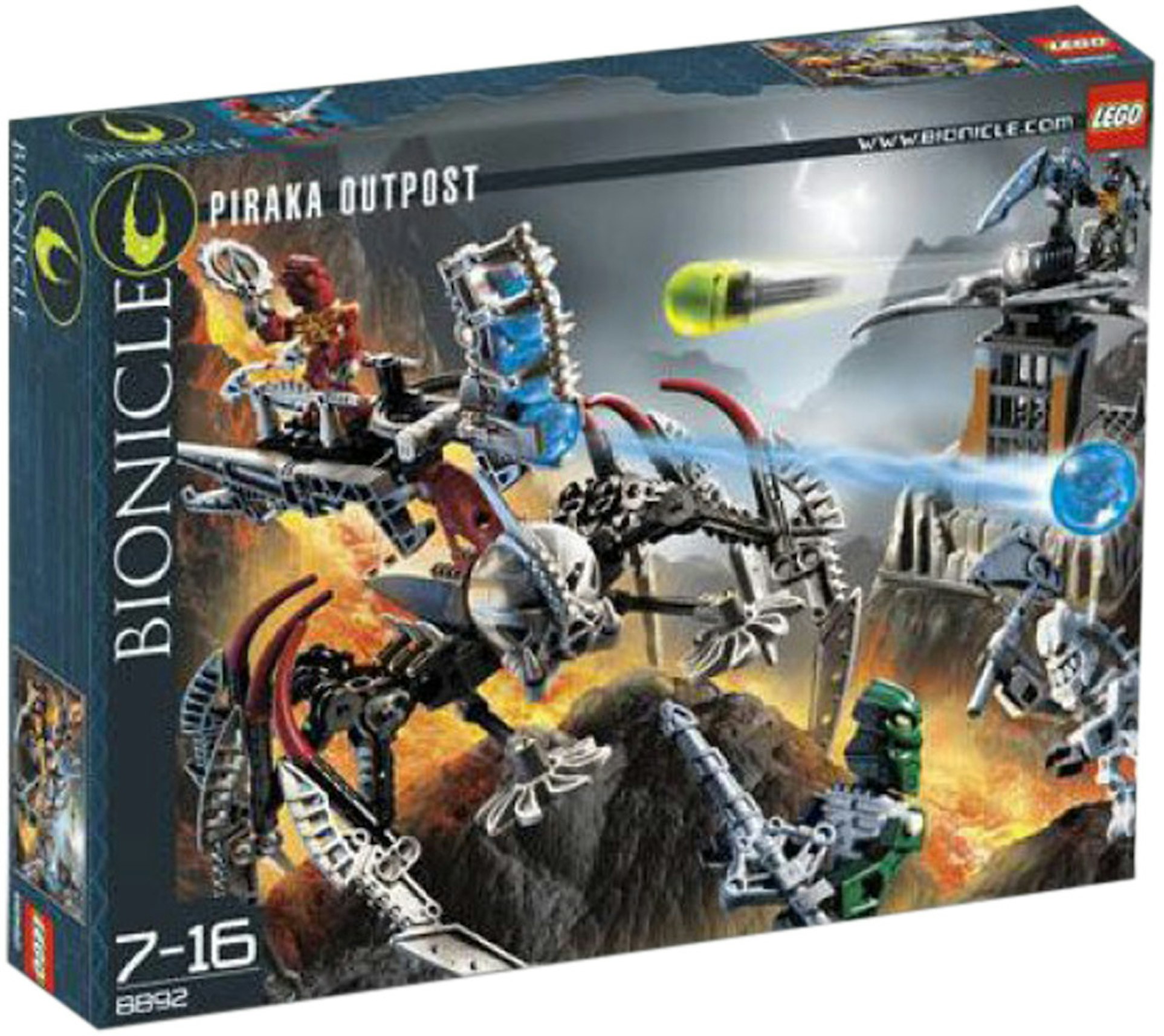 LEGO Bionicle Piraka Outpost Set 8892 -