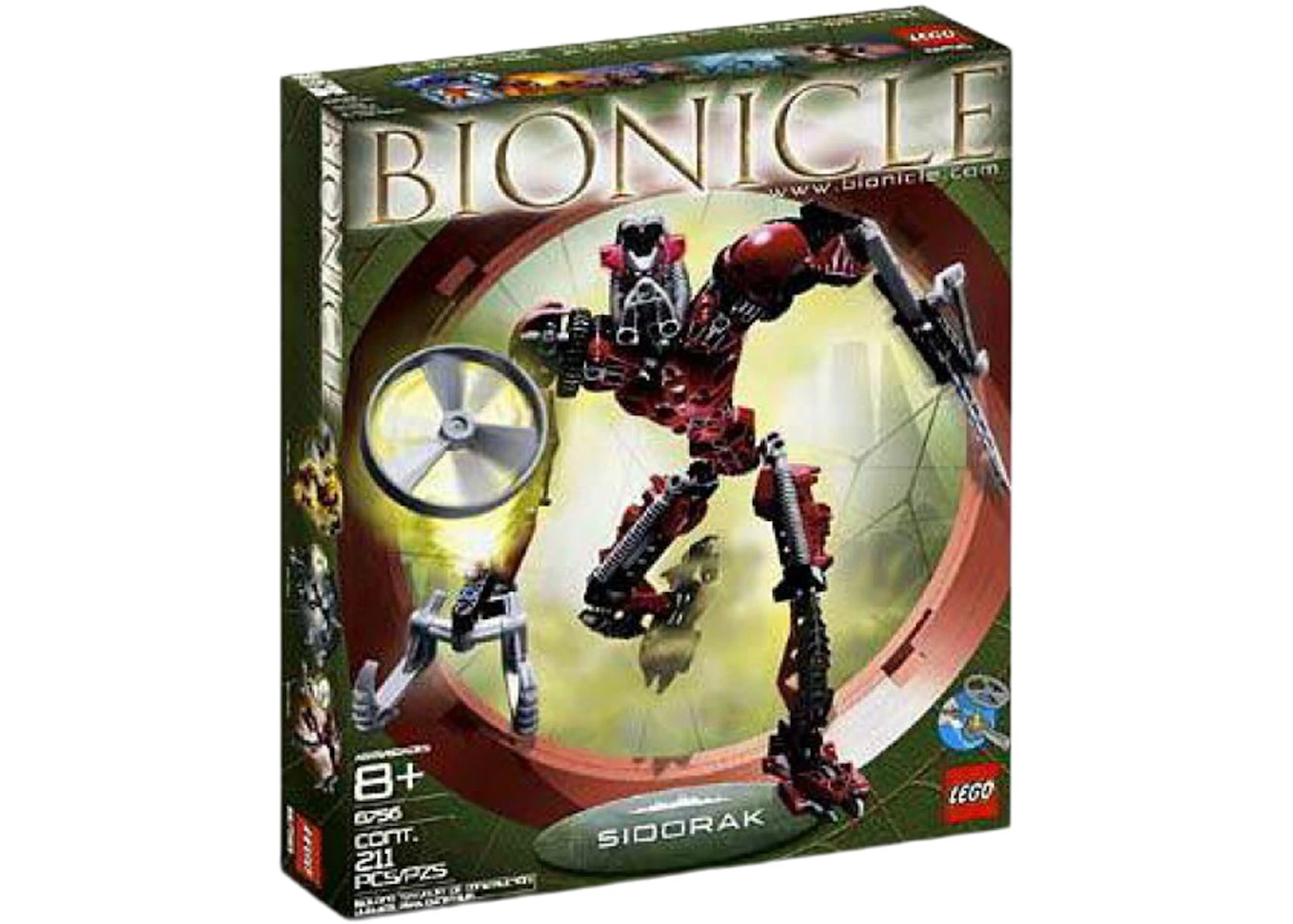 LEGO Bionicle Sidorak Set 8756 - US