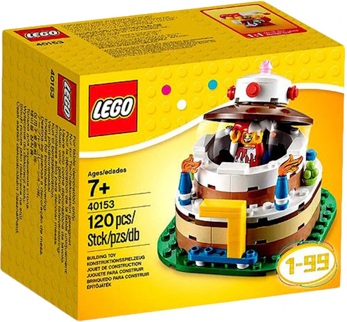 arma Bajar rotación LEGO Birthday Table Decoration Set 40153 - ES