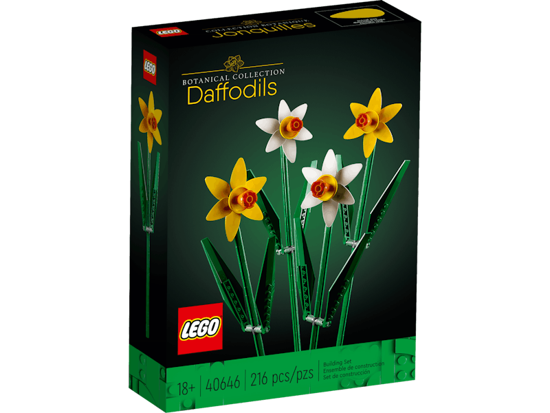 LEGO Botanical Collection Daffodils Set 40646 FR