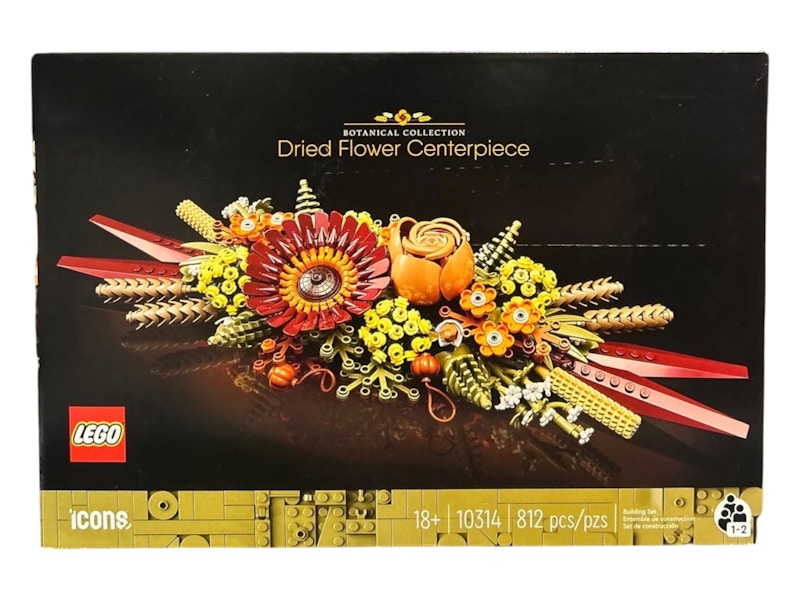 LEGO Botanical Collection Dried Flower Centerpiece Set 10314