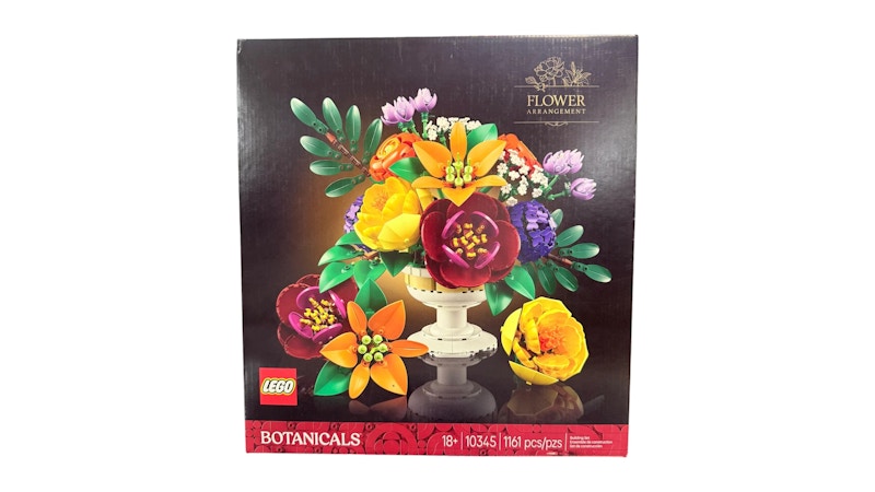 LEGO Botanical Collection Flower Arrangement Set 10345 US