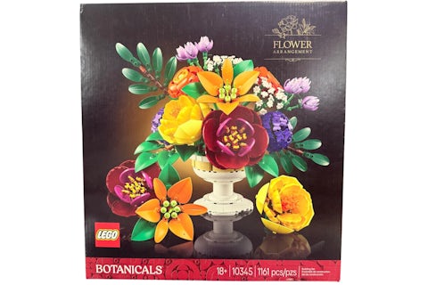 LEGO Botanical Collection Flower Arrangement Set 10345 US
