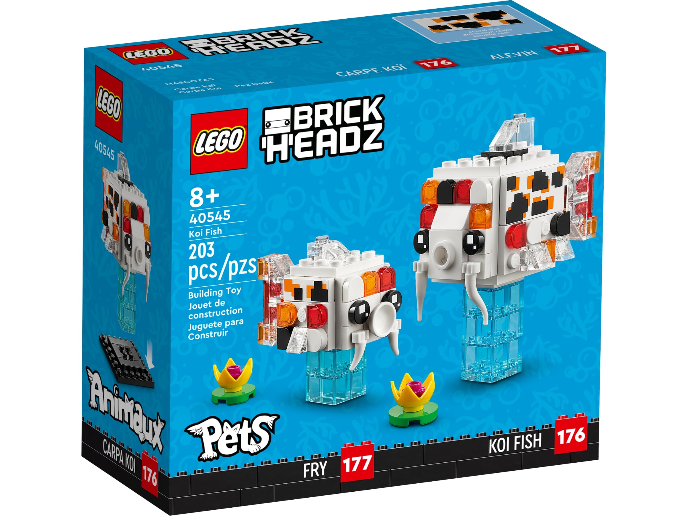 LEGO Brick Headz Koi Fish Set 40545 - US