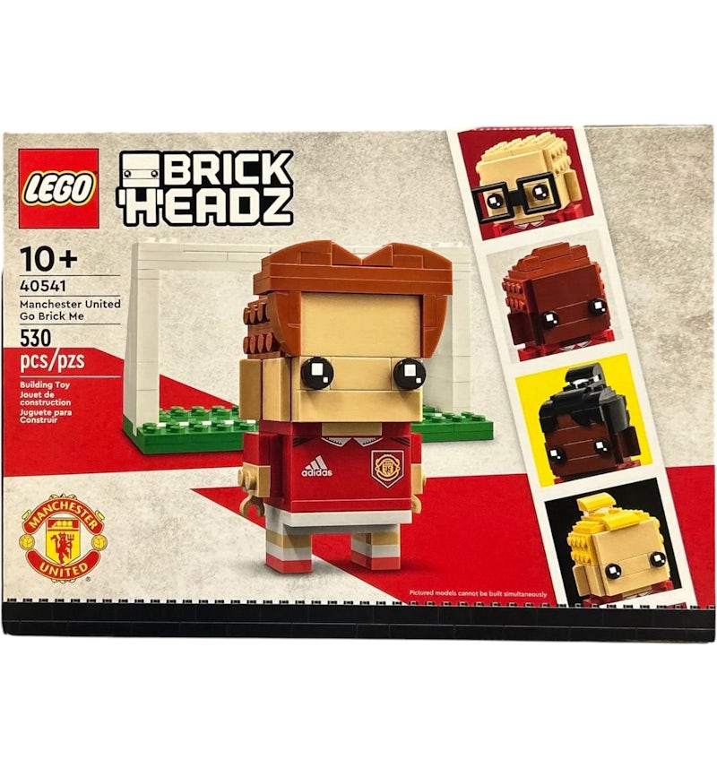 LEGO Brick Headz Manchester United Go Brick Me Set 40541 US
