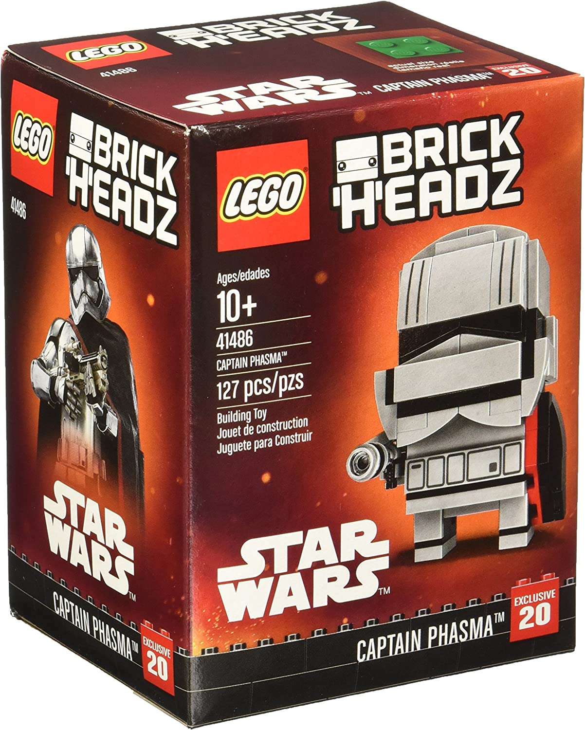 LEGO Brick Headz Star Wars Captain Phasma Set 41486