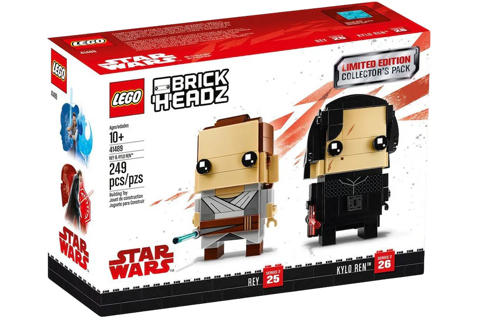 LEGO Brick Headz Star Wars Rey & Kylo Ren Set 41489