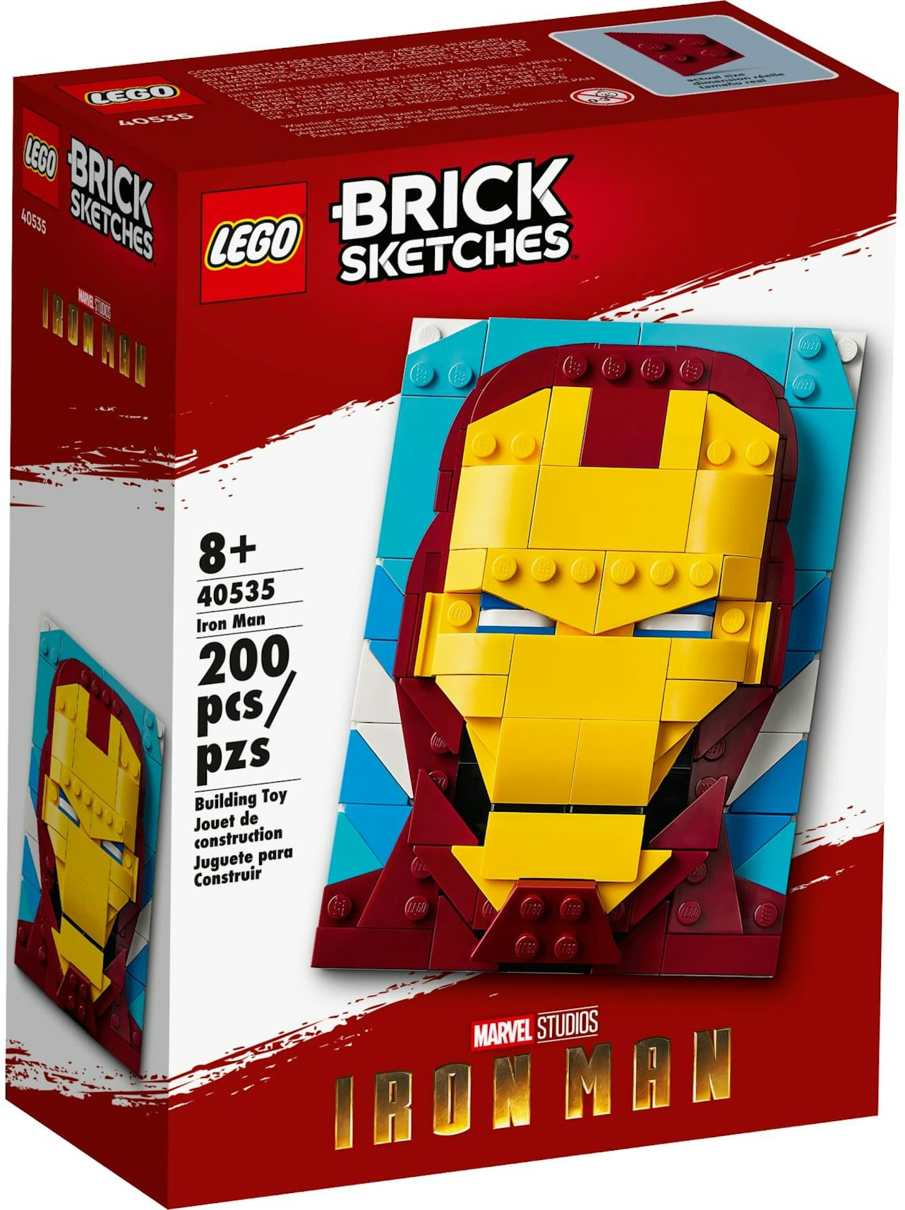 LEGO 76206 Iron Man Figure - LEGO Super Heroes - BricksDirect Condition New.