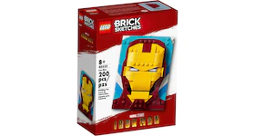 LEGO Brick Sketches Marvel Studios Iron Man Set 40535