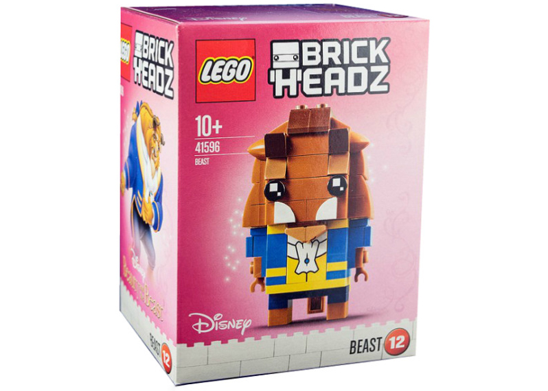 Disney - NISB FREE SHIPPING Beast Details about   Lego Brickheadz 41596 Great Gift! 