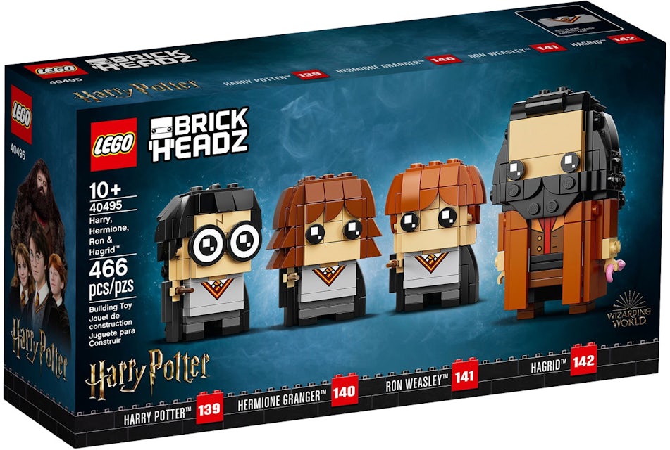 LEGO BrickHeadz Harry, Hermione, Ron & Hagrid Set 40495 - IT