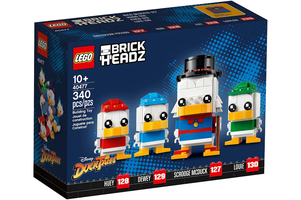LEGO BrickHeadz Scrooge McDuck, Huey, Dewey & Louie Set 40477