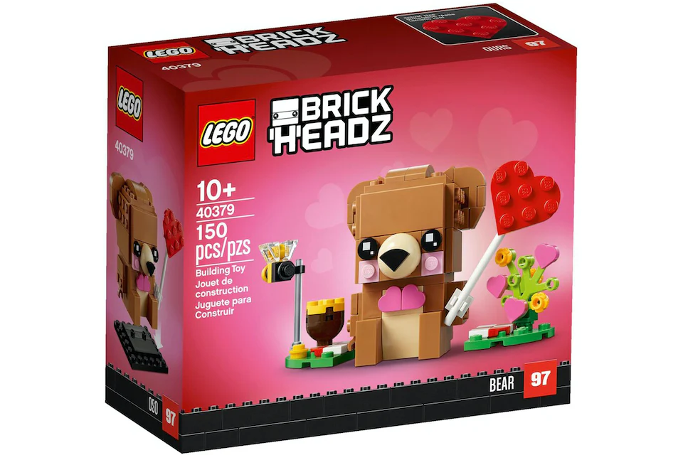 LEGO BrickHeadz Valentine's Bear Set 40379