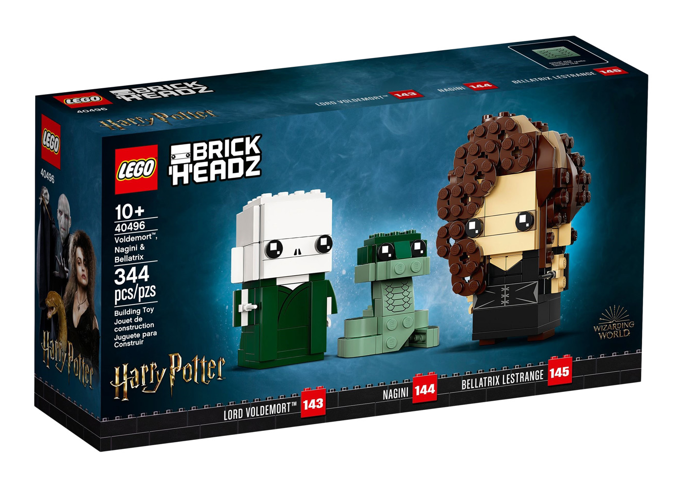 LEGO BrickHeadz Voldemort, Nagini & Bellatrix Set 40496 - CN