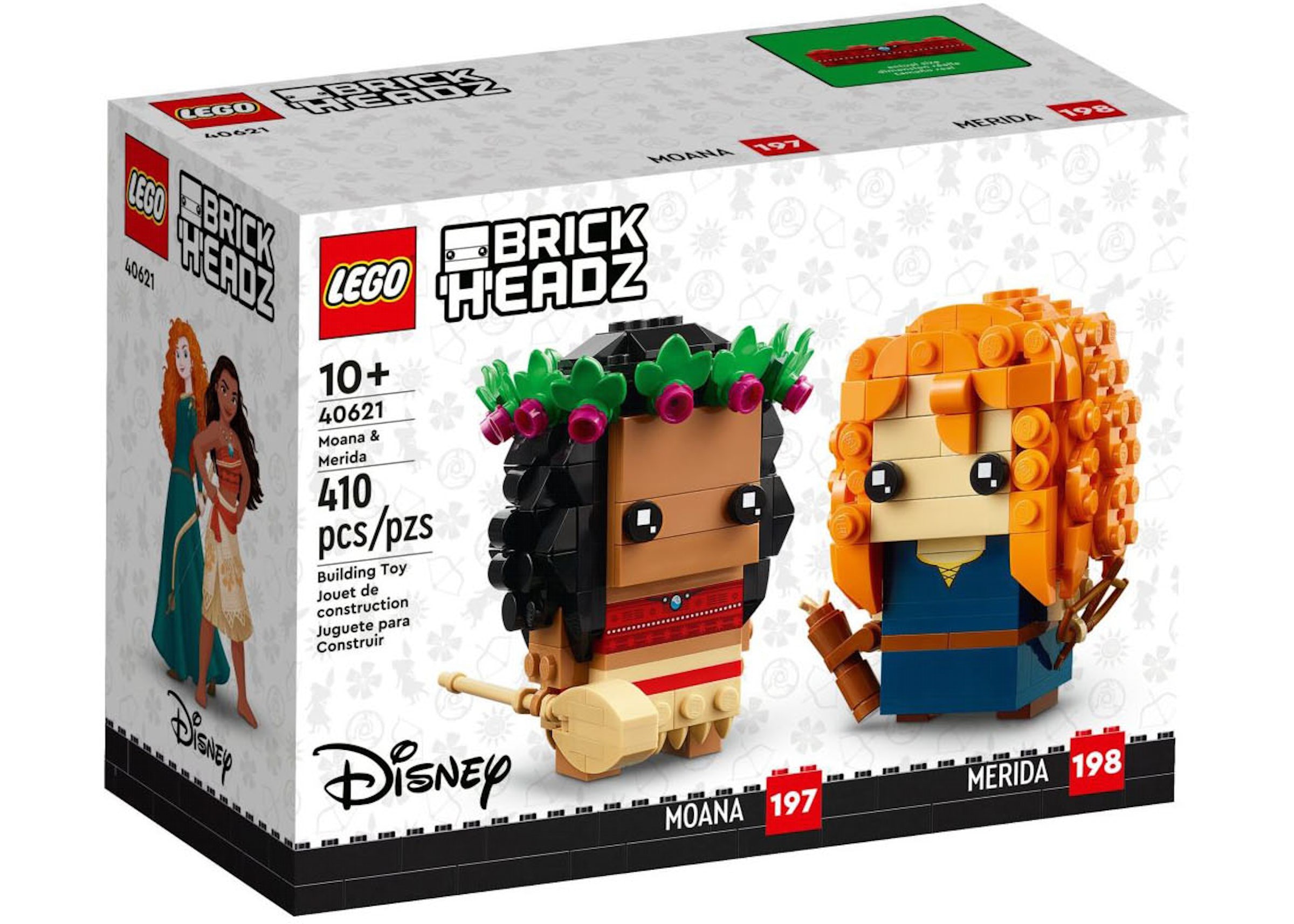 LEGO Brickheadz Disney Moana & Merida Set 40621 - IT