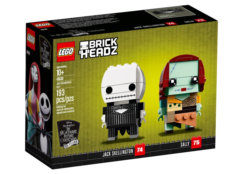 LEGO Brick Headz Jack Skellington & Sally Set 41630 - US