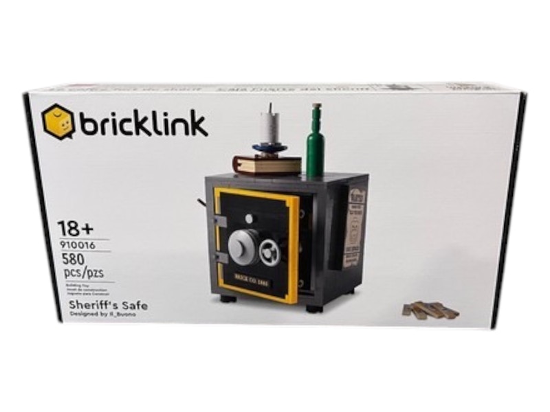 LEGO Bricklink Sheriff's Safe Set 910016