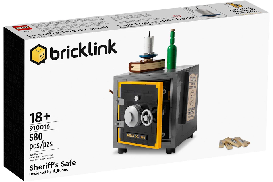 LEGO Bricklink Sheriff's Safe Set 910016