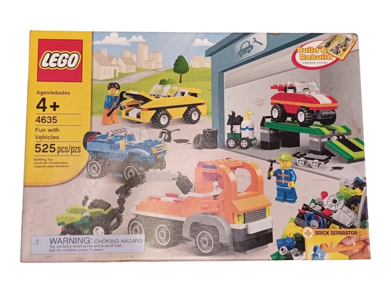 LEGO Bricks and More Fun With Vehicles Set 4635