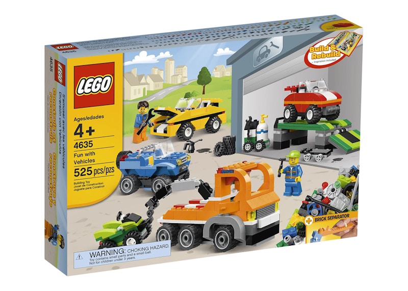 LEGO Bricks and More Fun With Vehicles Set 4635 - US