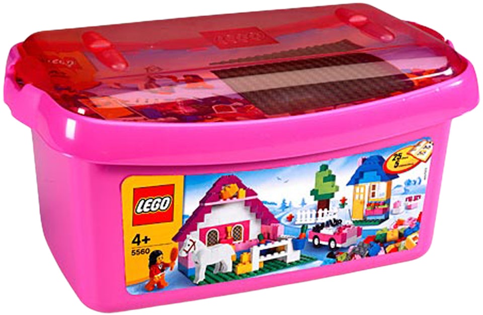 LEGO Bricks and More Large Pink Brick Box Set 5560 - GB