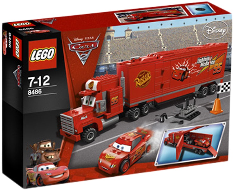 LEGO Cars 2 Mack's Team Truck Set 8486 - ES