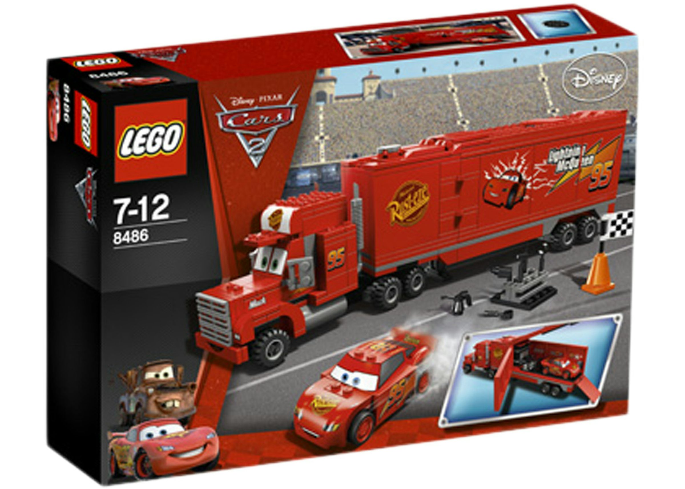 LEGO Cars 2 Mack's Team Truck Set 8486 - US