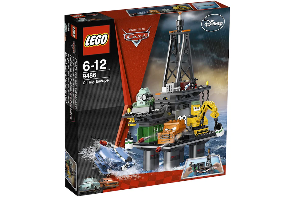 LEGO Cars Oil Rig Escape Set 9486