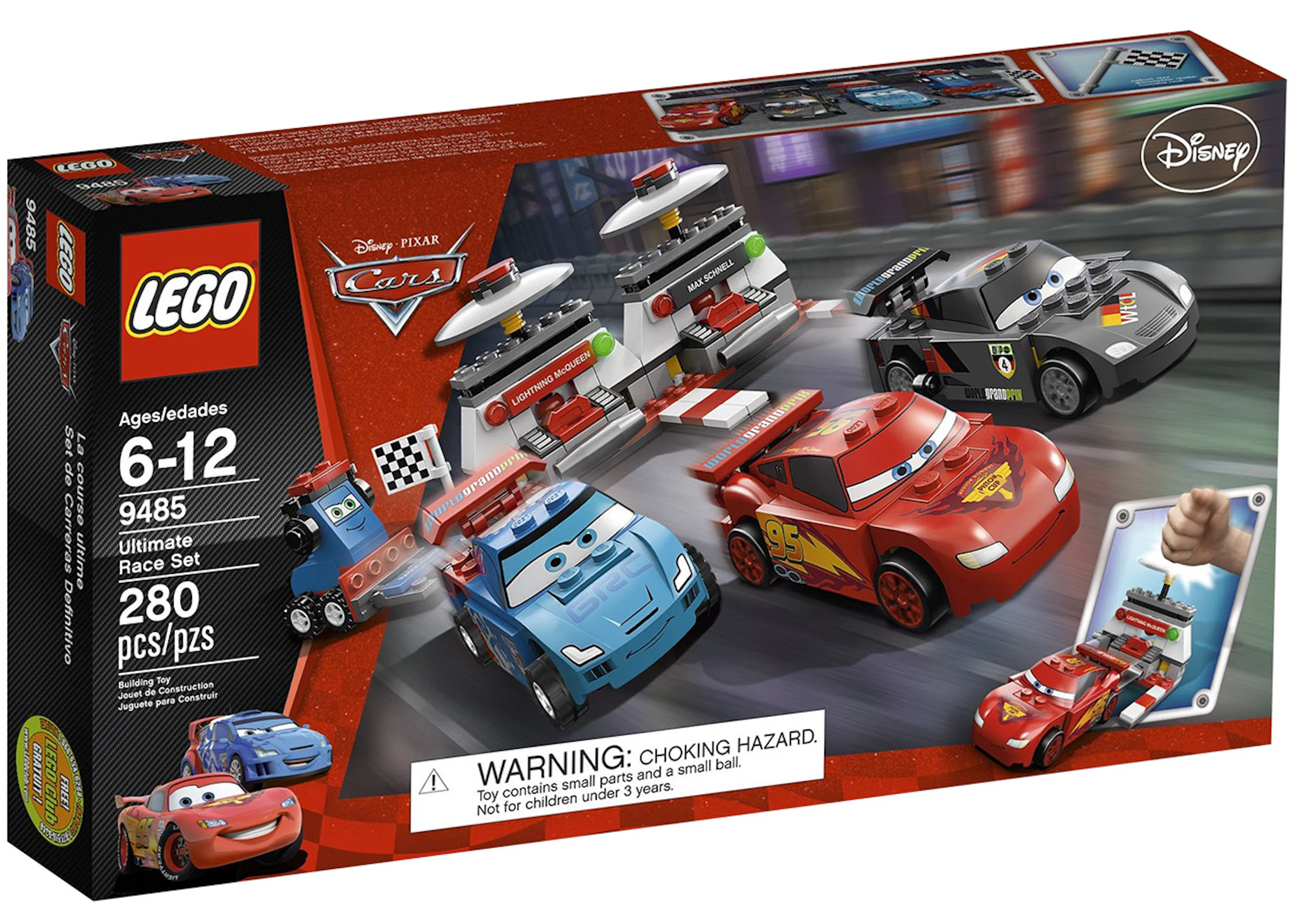 while Sicily name LEGO Cars Ultimate Race Set 9485 - US