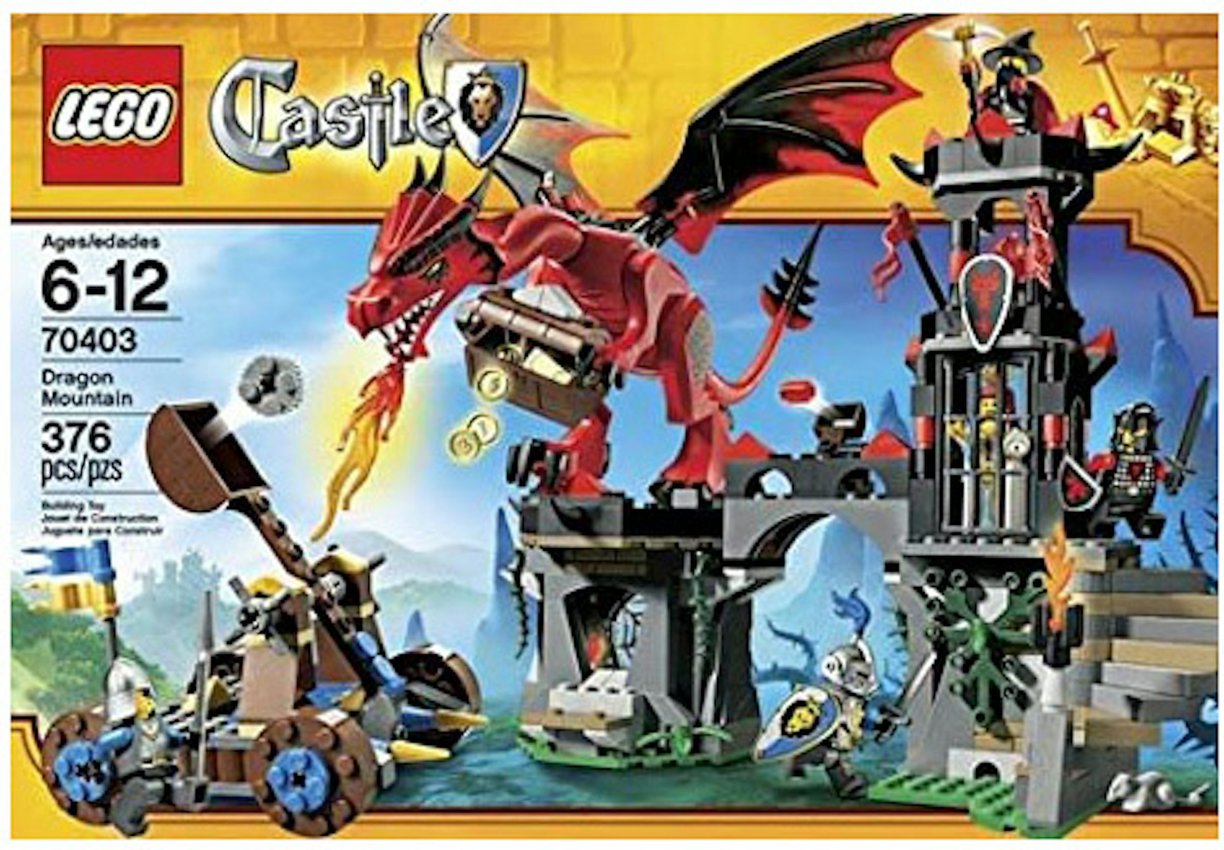 LEGO Castle Dragon Mountain Set 70403 - US