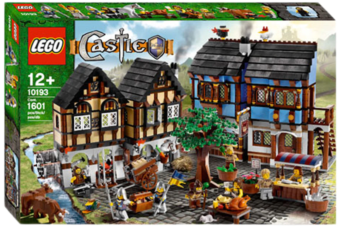 LEGO Castle Medieval Market Village Set 10193
