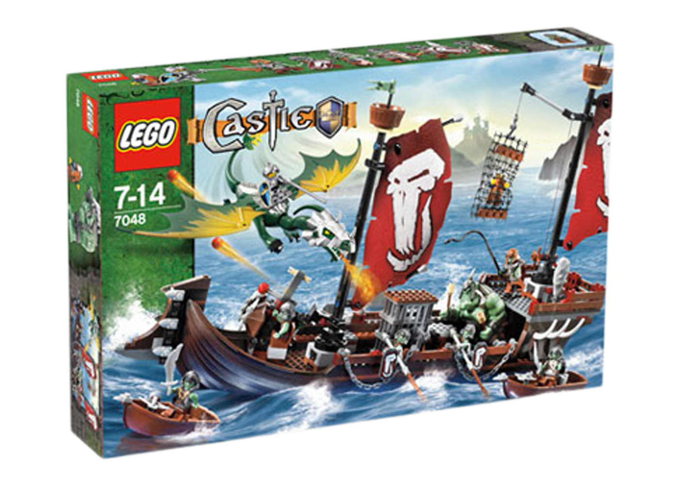 LEGO Castle Troll Warship Set 7048 - US