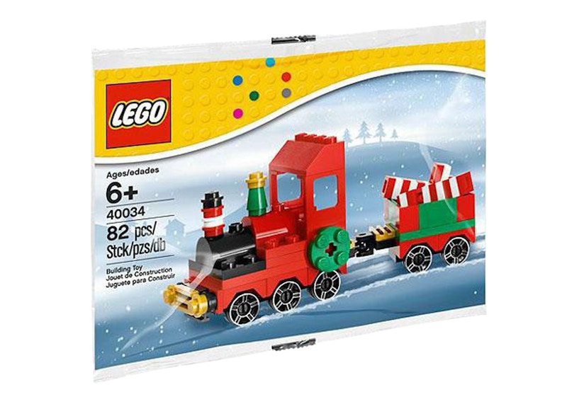 Legos best sale christmas train