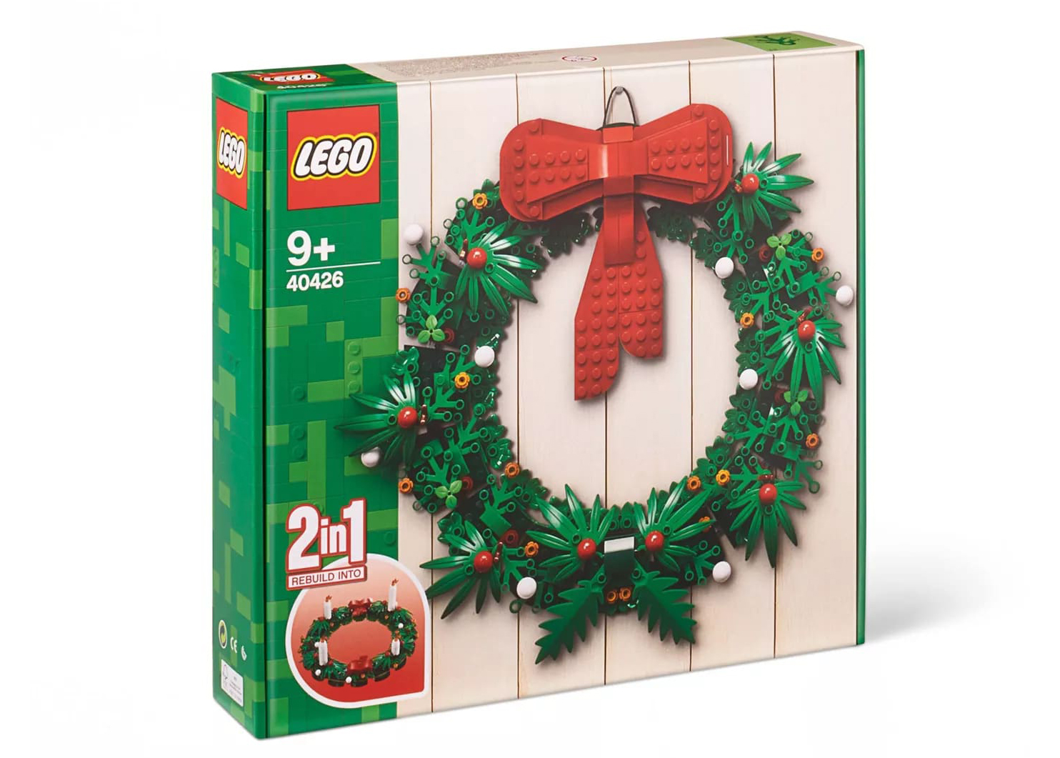 LEGO Christmas Wreath 2 in 1 Target Exclusive Set 40426 - FW21 - US