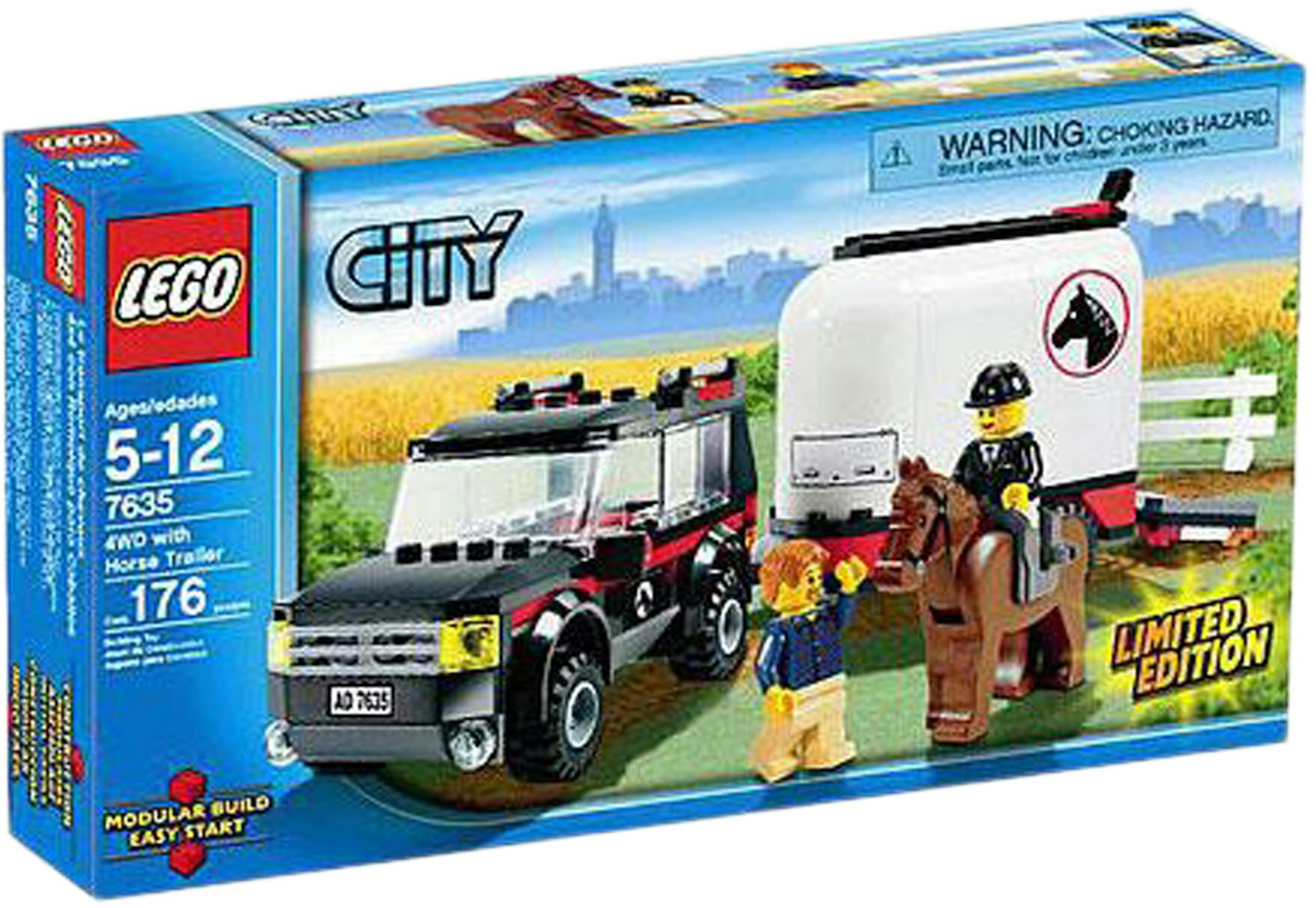 LEGO With Horse Trailer Set - TW