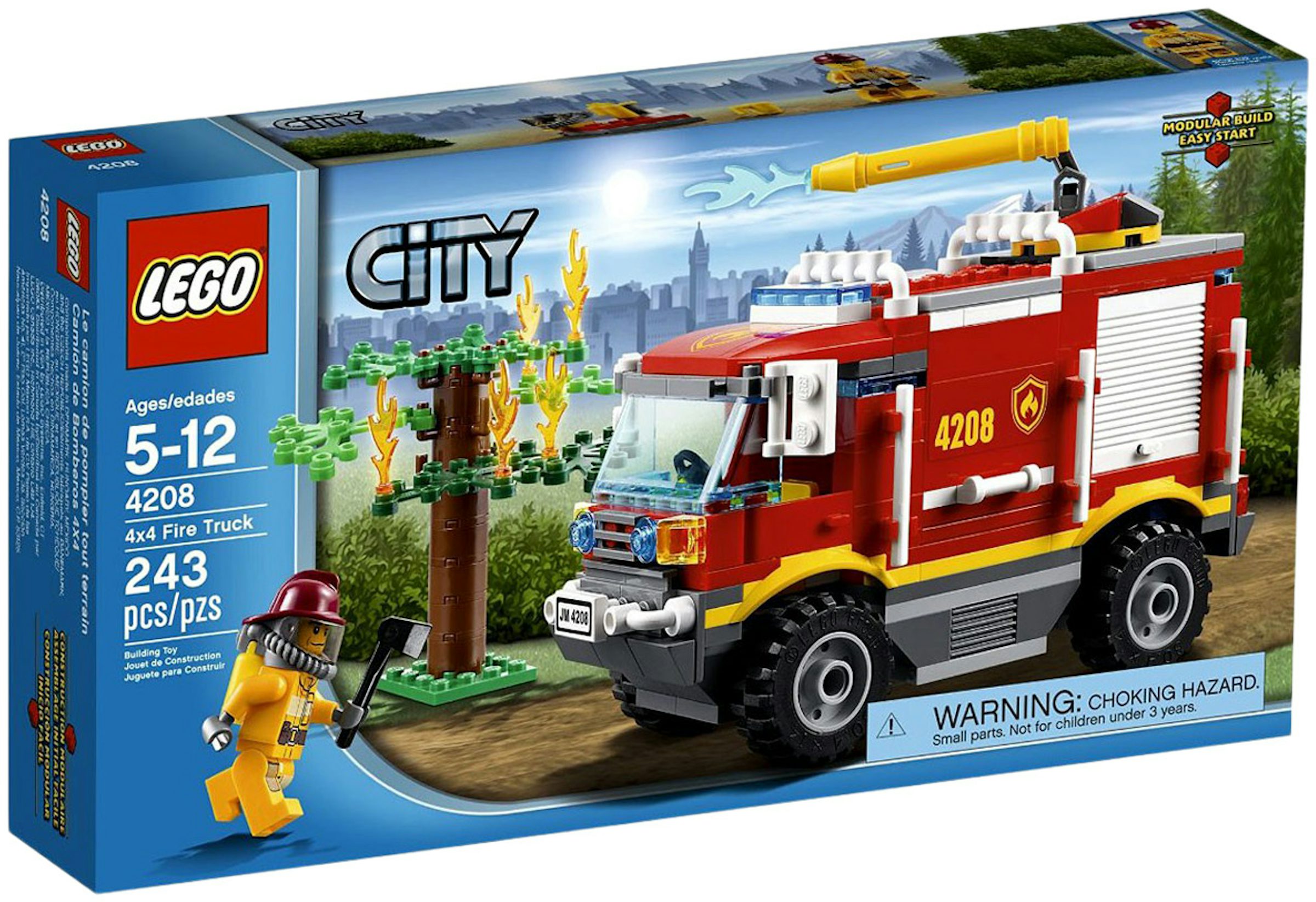 LEGO City 4X4 Fire Truck Set 4208 - US
