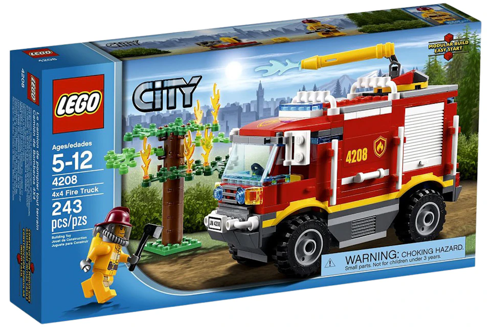 LEGO City 4X4 Fire Truck Set 4208
