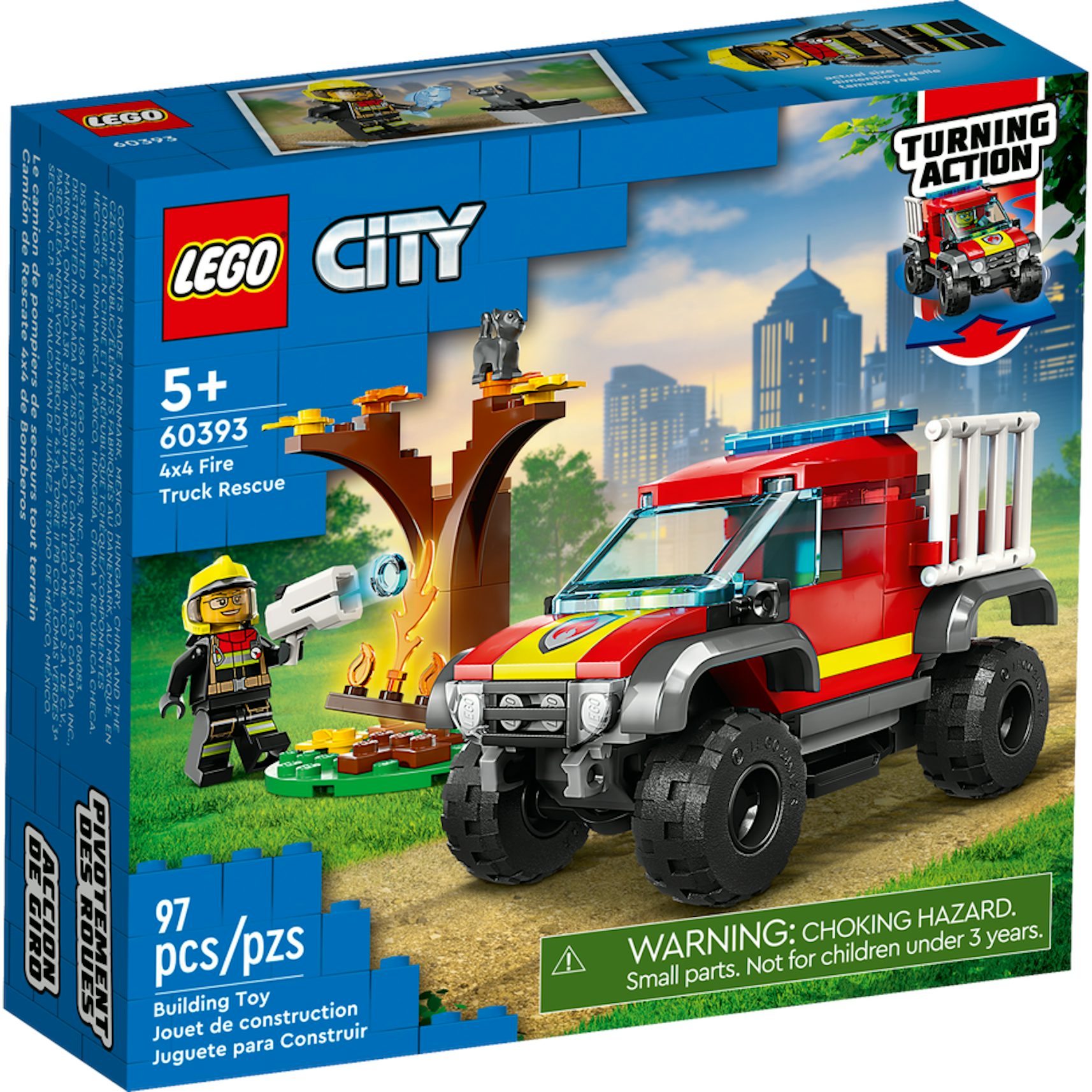  LEGO City Fire Station 60215 Fire Rescue Tower