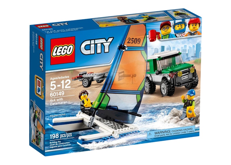 LEGO City 4x4 with Catamaran Set 60149 US