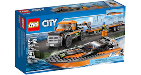 LEGO City 4x4 with Powerboat Set 60085