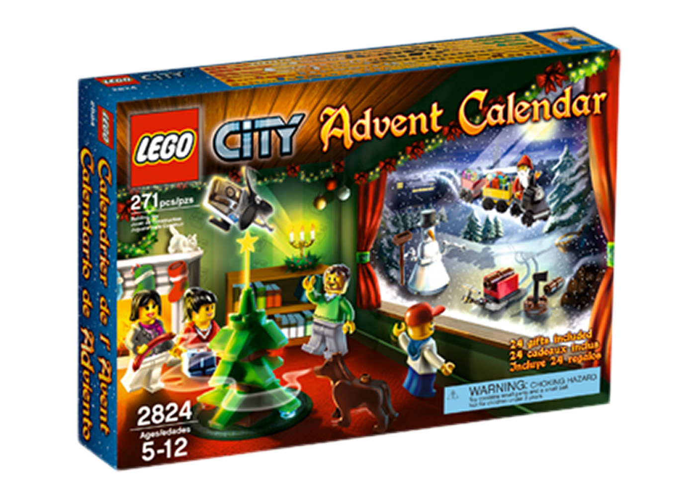 LEGO City Advent Calendar Set 2824 US