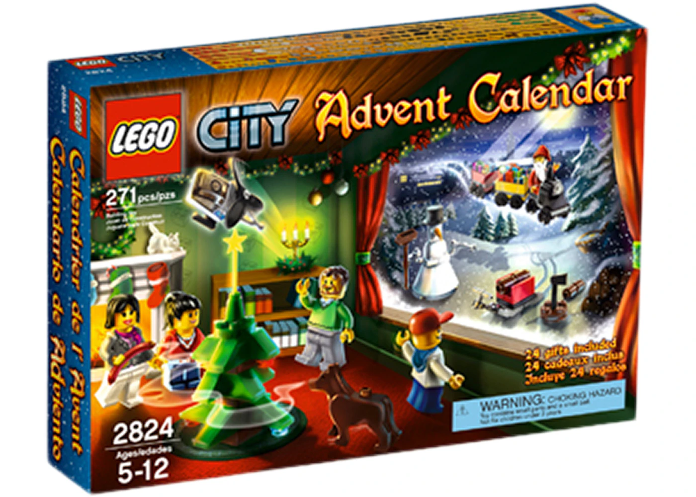 LEGO City Advent Calendar Set 2824 MX lego-city-advent-calendar-set-2824-mx
